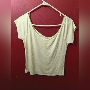 Light Yellow Women's Top